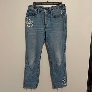 Free People relaxed fit jeans
